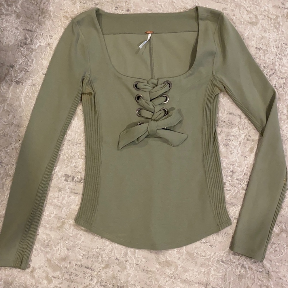 Free people long sleeve top